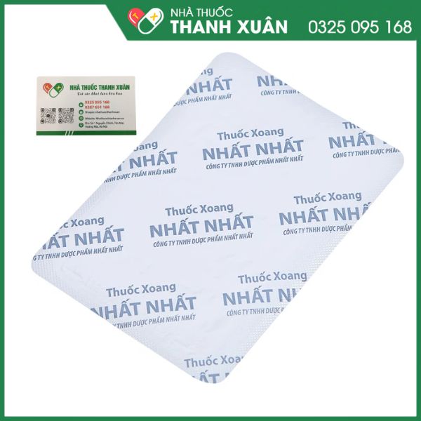 Thuốc Xoang Nhất Nhất - Điều trị các chứng nghẹt mũi, viêm mũi dị ứng, viêm xoang cấp và mạn tính